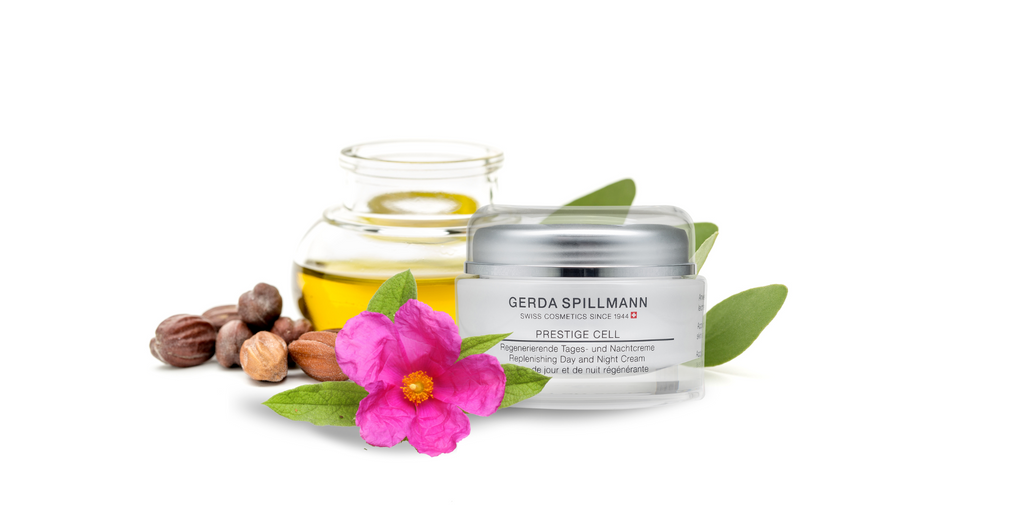 Gerda Spillmann Prestige Cell moisturizer with rock rose and jojoba oil and seeds
