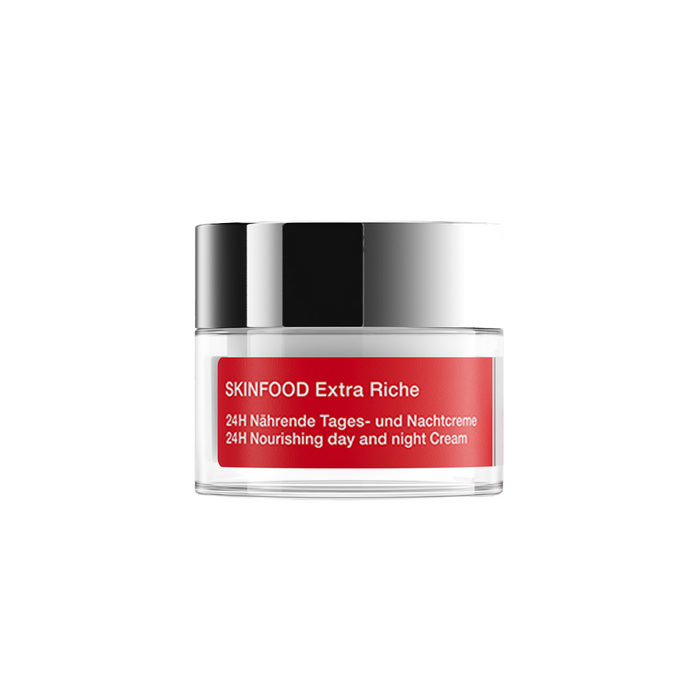 SKIN FOOD Extra Riche cream jar on a white background