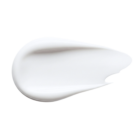 white cream on a white background